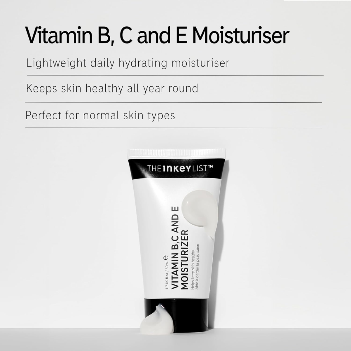 The INKEY List Vitamin B, C and E Moisturiser (50 ml)