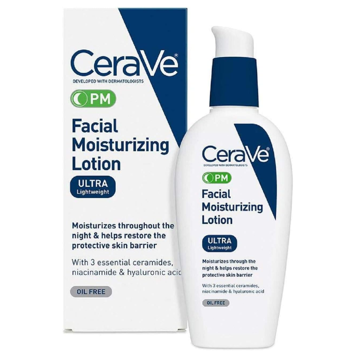 CeraVe PM Facial Moisturizing Lotion - 2oz (60 ml)