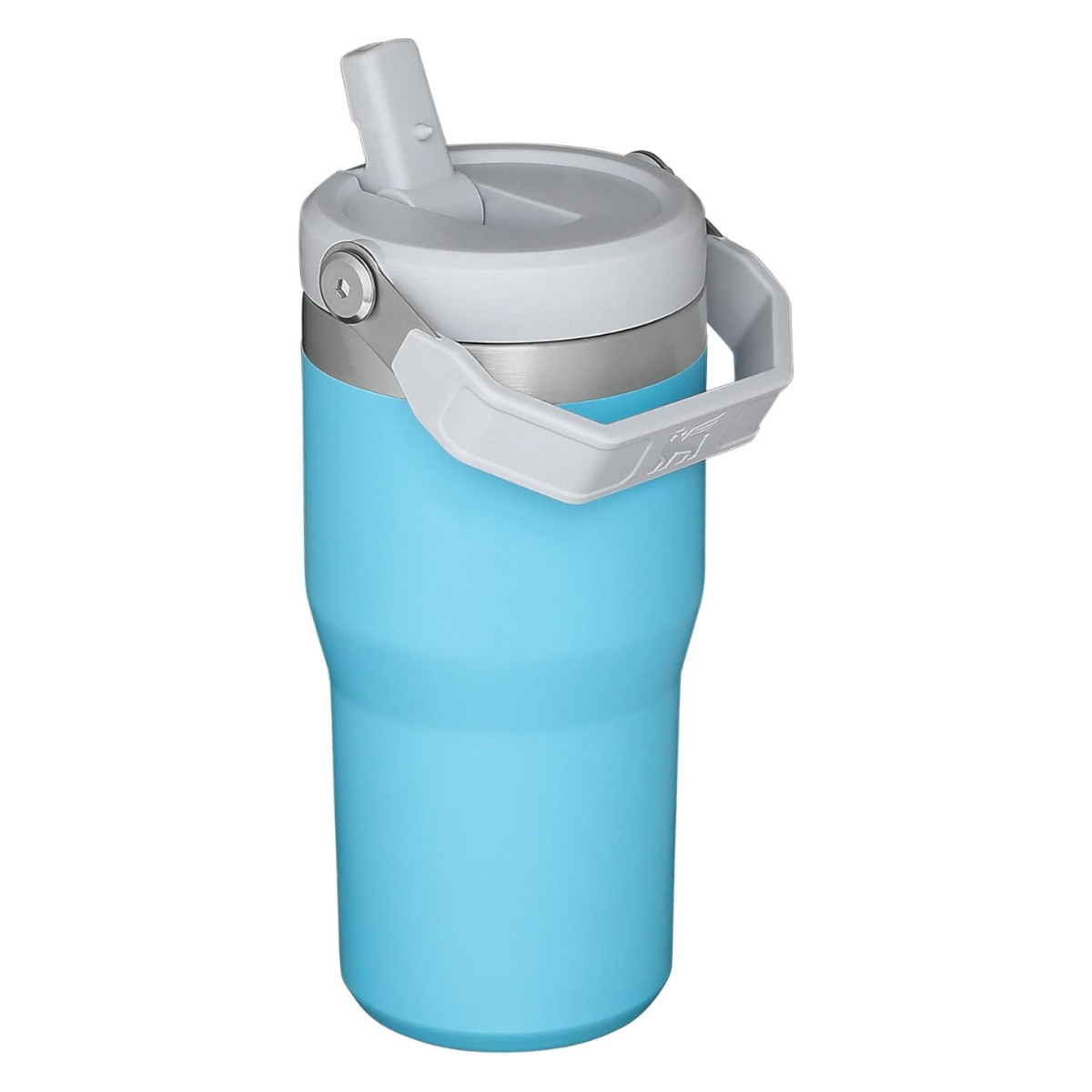 STANLEY 20 oz Stainless Steel Ice Flow Flip Straw Tumbler (pool)