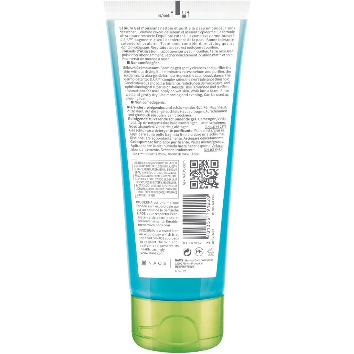 Foaming Gel To Oily Skin (100 ml)